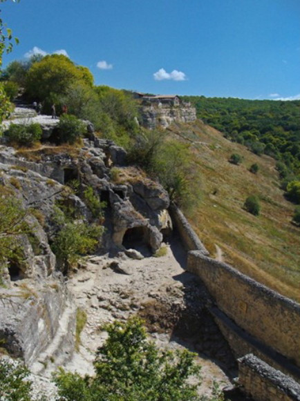 Image - The Chufut-Kaleh settlement.